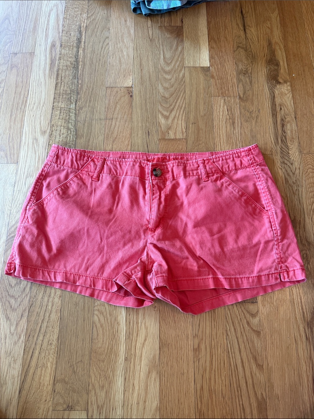 Arizona Jean Company Coral Pink High-Waist Women's Shorts